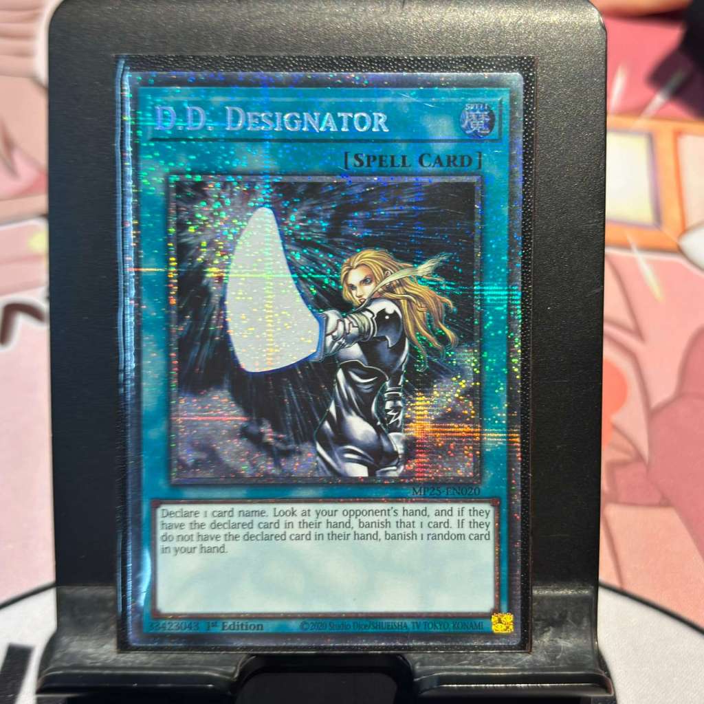 [ Bài Yugioh Chính Hãng ] D.D. Designator - MP25-EN020 - Starlight Rare ...