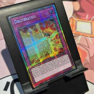 [ Bài Yugioh Chính Hãng ] Obliterate!!! - MP25-EN029 - Starlight Rare 1st Edition
