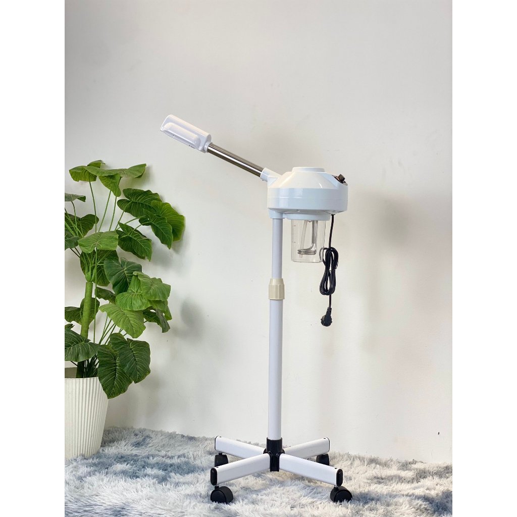 Máy Xông Hơi Mặt, Máy Xông 1 Cần Nóng, Thiết Kế Mẫu Mới Có Ngăn Đựng Thảo Dược, Bảo Hành 6 Tháng