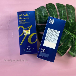 Tinh Chất Tế Bào Gốc, Tái Tạo Da oh!oh! Oatmere Serum (Oat Extract & 9,9ppm EGF) 25ml