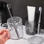 Combo 4 cái Cốc đánh răng uống nước vân pha lê nổi 3D 300ml