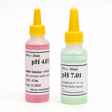 Gói/Chai dung dịch pH7&PH4 hiệu chuẩn bút đo pH Hiệu chỉnh cho máy đo PH nước AD11, AD12 máy đo PH nước Hanna