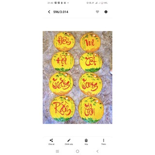 Sét mẹt 4 chữ decor trung thu
