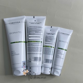 Sữa Rửa Mặt Làm Sạch, Mịn Và Dịu Da Christina Bio Phyto – 1 Mild Facial Cleanser