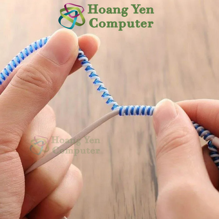 Dây Quấn Cáp Sạc Tai Nghe - GIAO MÀU NGẪU NHIÊN - Hoàng Yến Computer