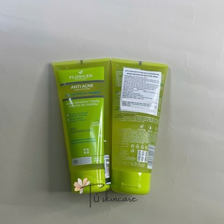 Gel Rửa Mặt Cho Da Dầu, Giảm Mụn Floslek Anti Acne 24h System Face Cleansing Gel