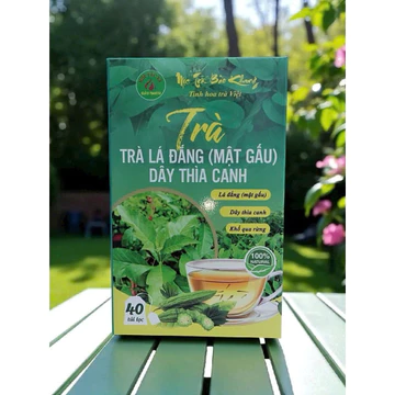80 gói trà túi lọc lá đắng dây thìa canh Bảo Khang, trà lá đắng, trà dây thìa canh