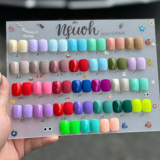 Sơn Gel NFOUH 8ml Siêu Mướt Tone Màu Cực Hot Lẻ Chai