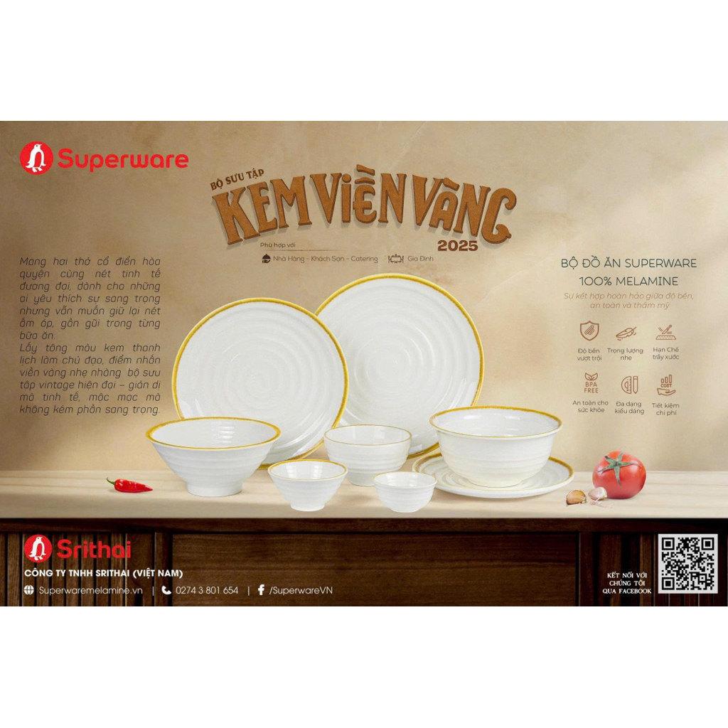 Tô, chén, dĩa có vân kiểu Nhật nhựa melamine cao cấp SUPPERWARE THÁI ...