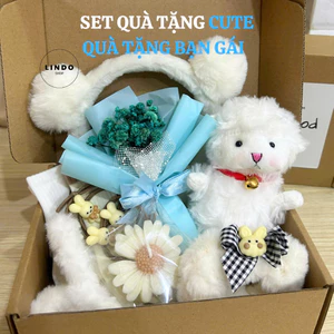 Set Quà Sinh Nhật Cute LINDO, Quà Tặng 8/3, 20/10, 14/2, Các Dịp Đặc Biệt