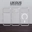 Ốp Lưng LIKGUSCRYSTAL Viền Dẻo Chống Sốc - Tích Hợp Sạc Từ Tính Tiện Lợi cho iP 17/16/15 Series