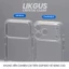Ốp Lưng LIKGUSCRYSTAL Viền Dẻo Chống Sốc - Tích Hợp Sạc Từ Tính Tiện Lợi cho iP 17/16/15 Series