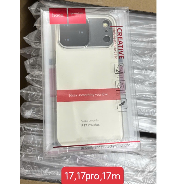 🌟CHÍNH HÃNG 🌟 Ốp lưng Iphone 12 13 14 15 16 17 air mini pro max  PLUS Hiệu hoco dẻo trong suốt