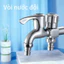 Vòi nước hai đầu, vòi nước hai van, được thiết kế đặc biệt để sử dụng thuận tiện cho máy giặt