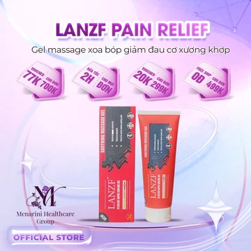 Kem Massage Xương Khớp LANZF Pain Relief - Gel LANZF Xoa Bóp Giảm Đau Nhức Xương Khớp, Khớp Đầu Gối, Đau Cơ Khớp