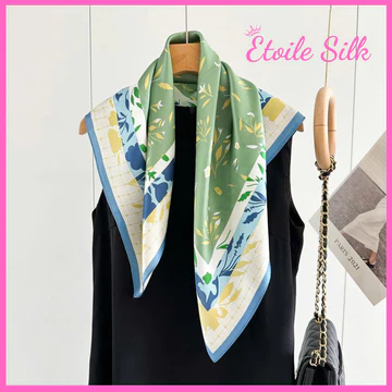 Khăn Lụa Vuông Quàng Cổ 70x70cm, 90x90cm Cao Cấp, Khăn Lụa Bandana, Khăn Lụa Hàn Quốc, khăn Turban, Khăn Lụa Nữ