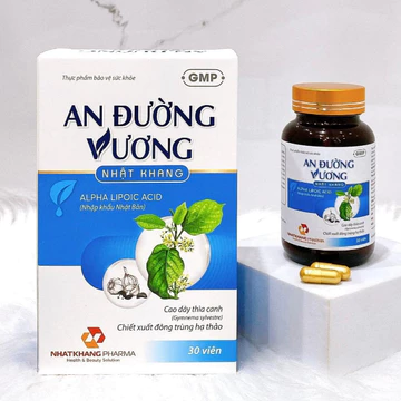 An Đường Vương - giúp chuyển hóa đường, hỗ trợ cải thiện chỉ số đường huyết, ngăn ngừa biến chứng tiểu đường