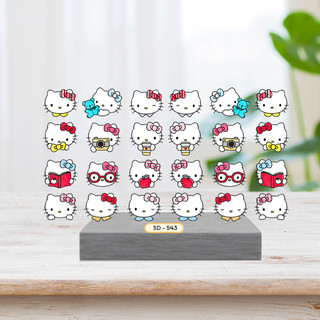 Sticker 5D Dán Móng (533-600) Hoạt Hình Dán Móng Làm Nail
