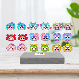 Sticker 5D Dán Móng (533-600) Hoạt Hình Dán Móng Làm Nail
