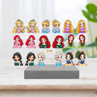 Sticker 5D Dán Móng (533-600) Hoạt Hình Dán Móng Làm Nail