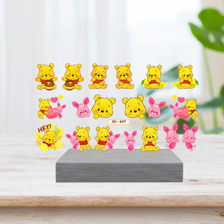 Sticker 5D Dán Móng (601-700) Hoạt Hình Dán Móng Làm Nail