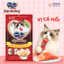 Combo 4 súp thưởng dạng thanh cho mèo Silver Spoon 56g ( 4 thanh 14g) - 6 Vị Thơm Ngon - 100% thịt cá thật hảo hạng