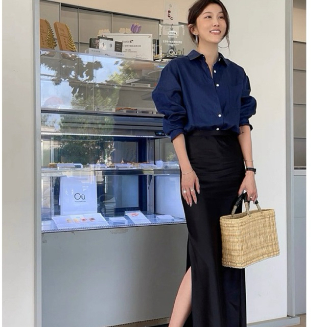 𝗕𝗲𝗮 - Áo sơ mi Linen basic BEELY