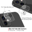 Cường lực bảo vệ camera trong suốt IPhone 11 12 13 14 15 16Promax pro plus 16e/se4 12mini 13mini