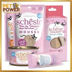 Pate Mịn Schesir Baby Mousse Cho Mèo Con - Gói & Lon 70g