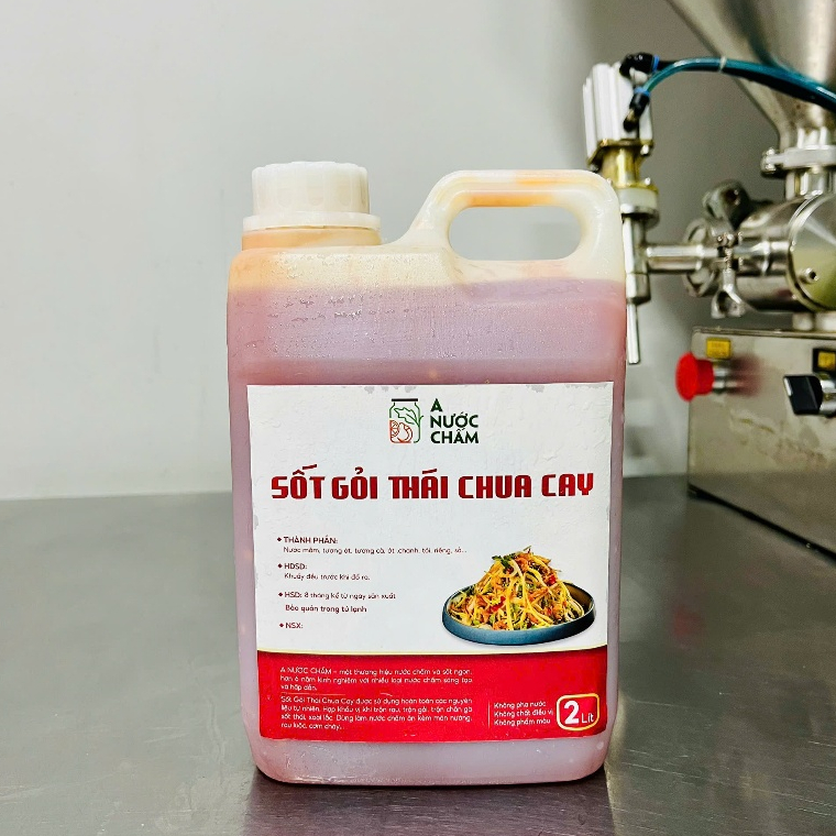 Can sốt gỏi Thái - trộn chân gà, gỏi bò sốt thái (2.3 Kg)