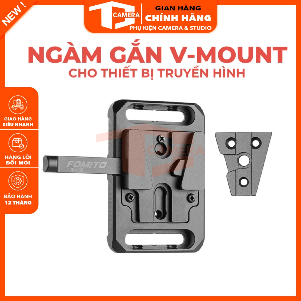 Ngàm V-Mount Gắn Pin V Mount Battery FOMITO | Shopee Việt Nam
