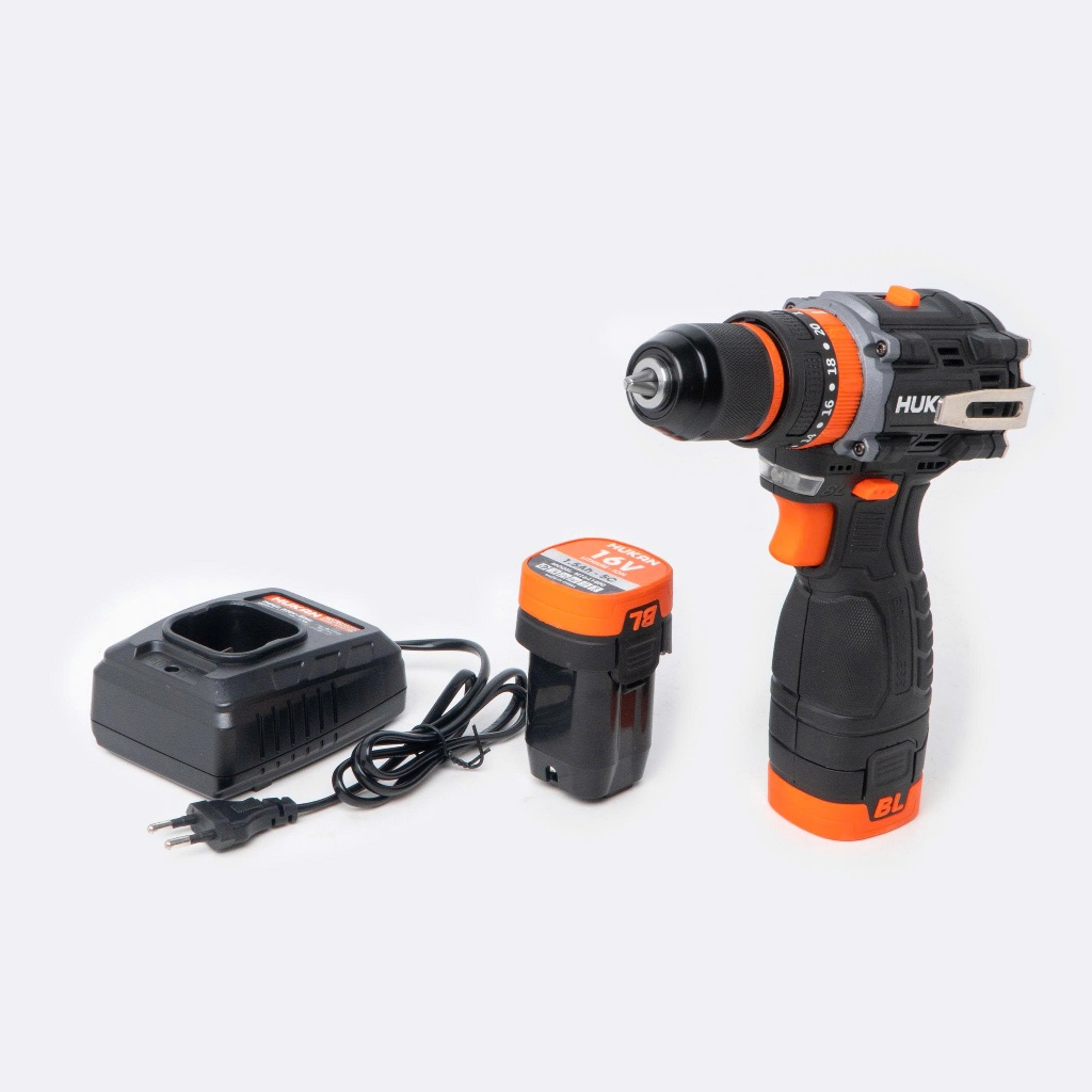 Máy Khoan HUKAN 10mm (GEN1) G1-XC5 | Động Cơ Không Chổi Than – 16V Đa Năng – Lực Siết 50N.m – Bảo Hành 6 Tháng