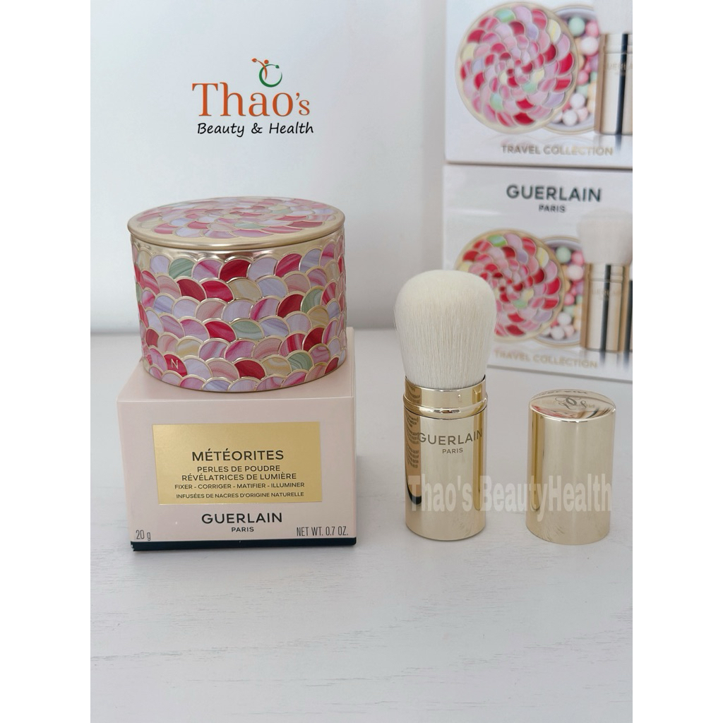 Phấn phủ ngọc trai Guerlain Meteorites 02 Cool/Rose (20gr