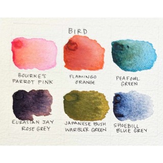 HOLBEIN - Bộ 6 / 24 Màu Nước Tách Lớp Granulating Artists Watercolor 5ml ♥ HWC Màu Họa Sĩ Hiệu Ứng Đặc Biệt Mới