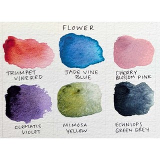 HOLBEIN - Bộ 6 / 24 Màu Nước Tách Lớp Granulating Artists Watercolor 5ml ♥ HWC Màu Họa Sĩ Hiệu Ứng Đặc Biệt Mới