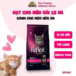 Hạt Cho Mèo Reflex Plus Cao Cấp - Dành cho mèo con và mèo trưởng thành - Túi 1,5Kg