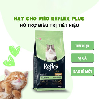 Hạt Cho Mèo Reflex Plus Cao Cấp - Dành cho mèo con và mèo trưởng thành - Túi 1,5Kg