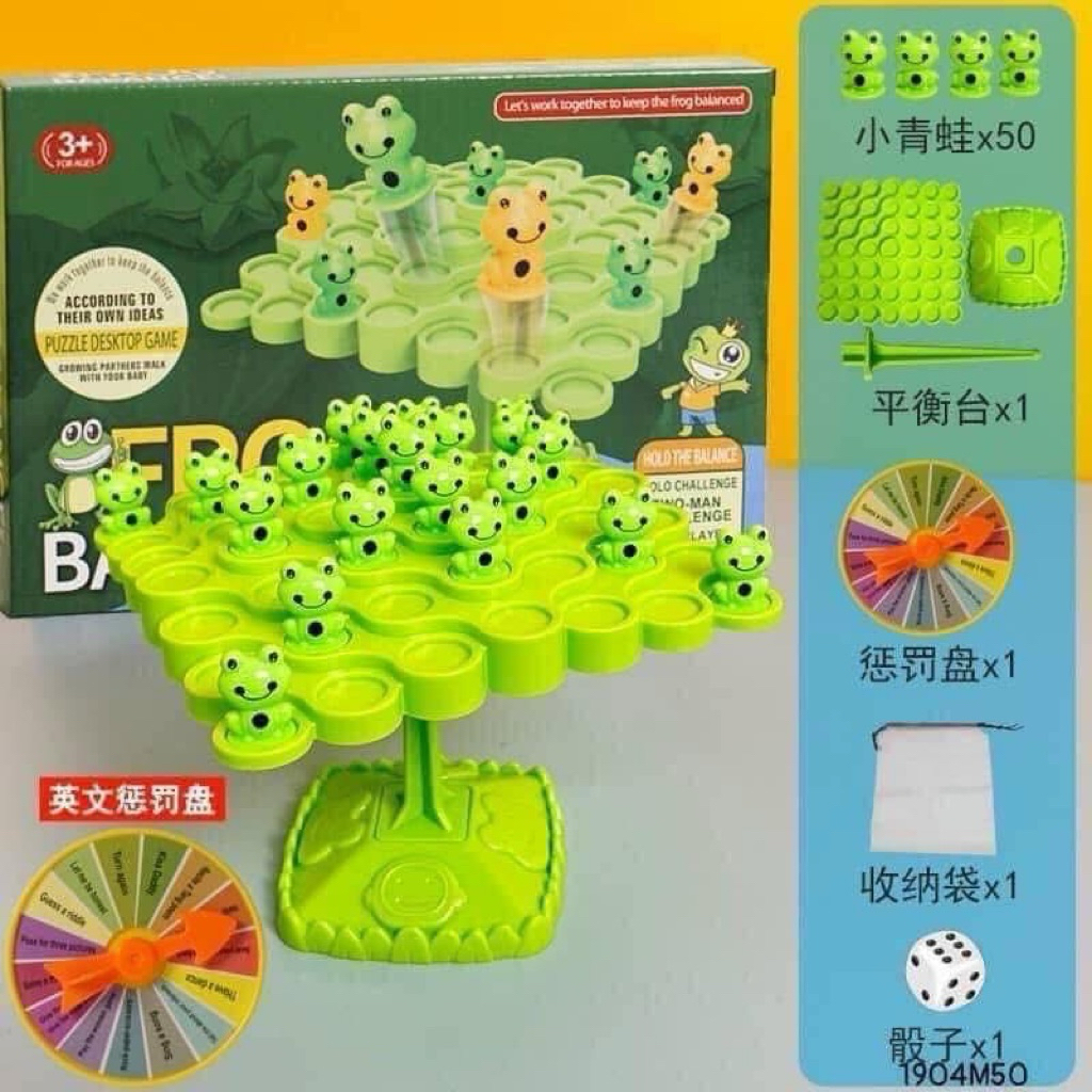 Ếch cân bằng về loại có hộp 🐸🐸🐸CHÚ ẾCH XANHHHH GIÚP CÁC CHÁU RỜI XA TIVI ĐIỆN THOẠI