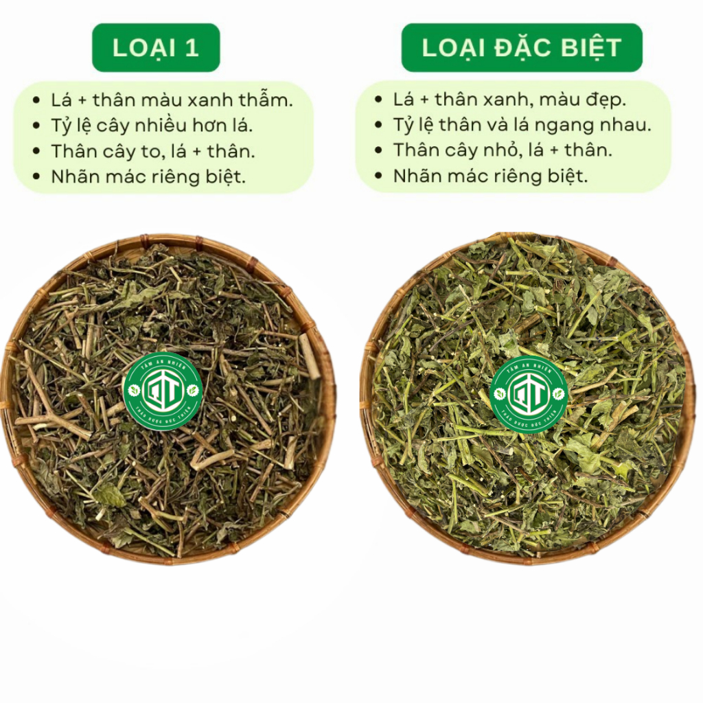 500g, 1kg Cây Đuôi Chuột Hoa Tím (Mạch Lạc) Loại 1 Đức Thiện - Hỗ Trợ Vấn Đề Hở Van Tim, Lợi Tiểu