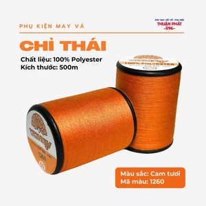 1 CUỘN CHỈ THÁI. PHỤ KIỆN MAY VÁ.