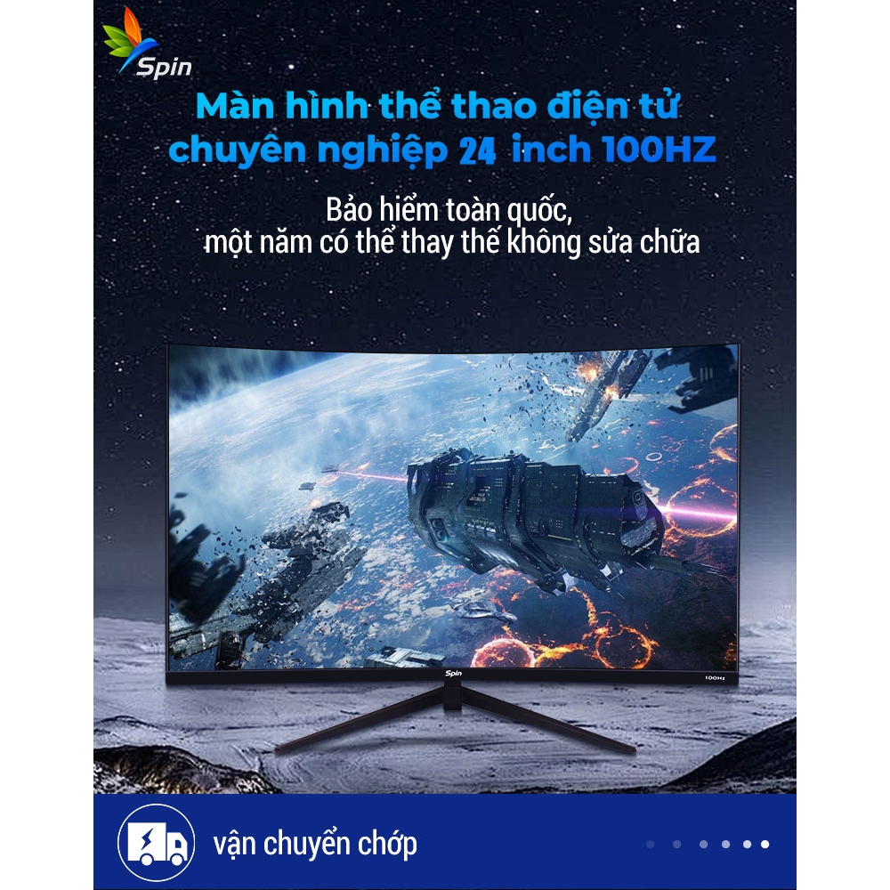 Màn hình máy tính Spin 24/27/32/34 inch 2K độ phân giải 165/180Hz số quét Full HD 100Hz Công nghệ chống xé hình ảnh