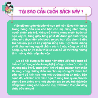 Sách - Mẹ Ơi, Đừng Lo! Sơ Cứu Cho Trẻ Em - Cứu Mạng Trong Các Tình Huống Khẩn Cấp - Tiên Phong Books