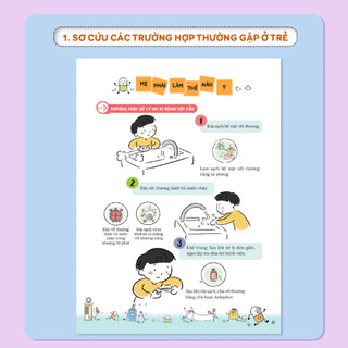 Sách - Mẹ Ơi, Đừng Lo! Sơ Cứu Cho Trẻ Em - Cứu Mạng Trong Các Tình Huống Khẩn Cấp - Tiên Phong Books