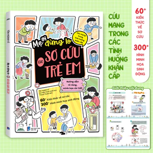 Sách - Mẹ Ơi, Đừng Lo! Sơ Cứu Cho Trẻ Em - Nhà Sách Tiên Phong Books