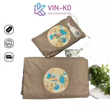 [ Hỏa Tốc ] Thảm-Gối Ngải Cứu Đông Y Thảo Dược Giảm Đau Mỏi Nhức Cổ, Vai, Gáy Thủ Giãn Ngủ Sâu Giấc