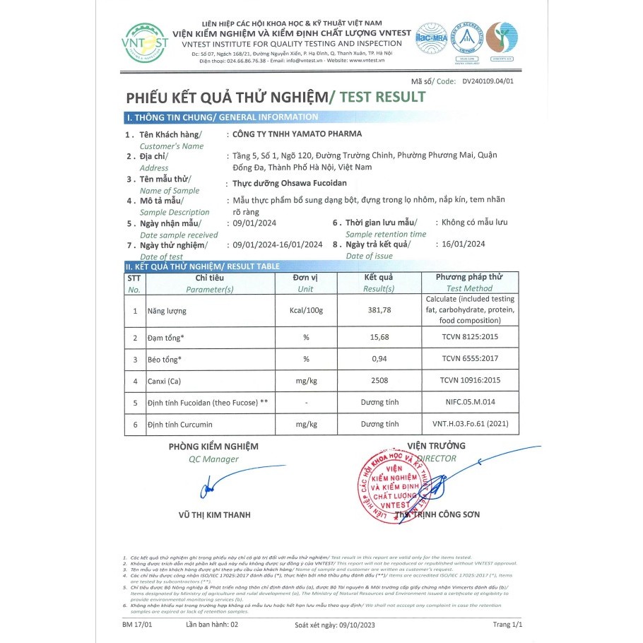 Thực Dưỡng Ohsawa Fucoidan - Bổ sung dinh dưỡng, tăng cường sức khỏe