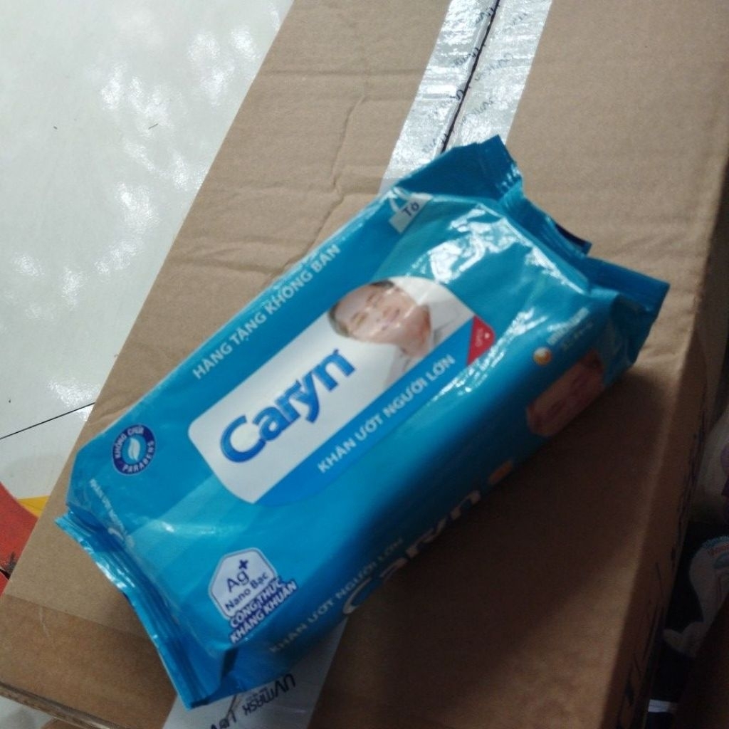 COMBO 10 GÓI KHĂN ƯỚT CARYN 70 TỜ/GÓI