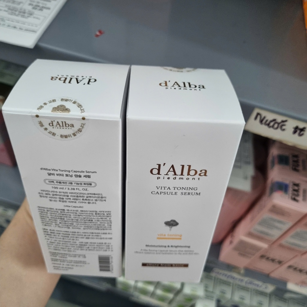 [Bản Nâng Cấp] Serum Viên Nang  D'alba First Oil/ Vita Toning Capsule Serum/Serum Lotion 50ml 100ml Torriden