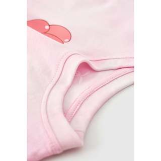 Bộ thun ngắn tay bé gái Rabity 960.085