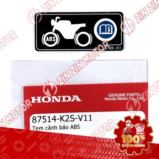Bộ Tem Thông Số Lead 4Val 125 2025 87505-K2T-V00, 87562-K12-900 Chính Hãng - ZZM